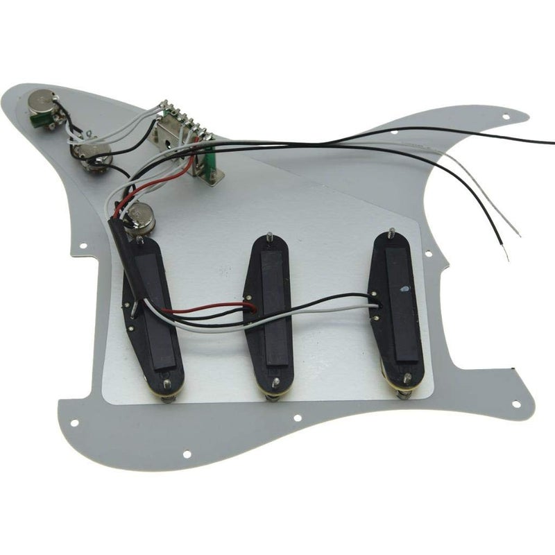 KAISH Red Tortoise Loaded Electric Guitar Pickguard Prewired Pickguard with Wilkinson Pickups for USA/Mexico FD Stratocaster - Image 5